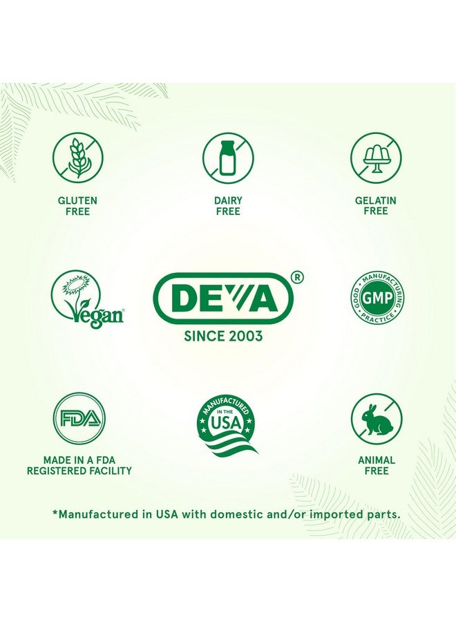 DEVA Vegan Vitamins, Borage Oil 500mg, Rich Source of Omega-6 Fatty Acid GLA (Gamma linolenic Acid), Cold-Pressed & Unrefined, 90 Tablets (Pack of 2) - Image 4