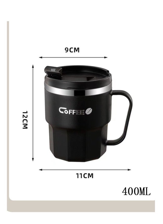Stainless Steel Insulated Thermal Coffee Cup Black Can be reused 12 * 11 * 9cm - pzsku/ZDACBD0D4E3E8D2A2BDCEZ/45/_/1735206000/cfb50c47-ecd3-4e94-9c7b-3b6d21c2553f