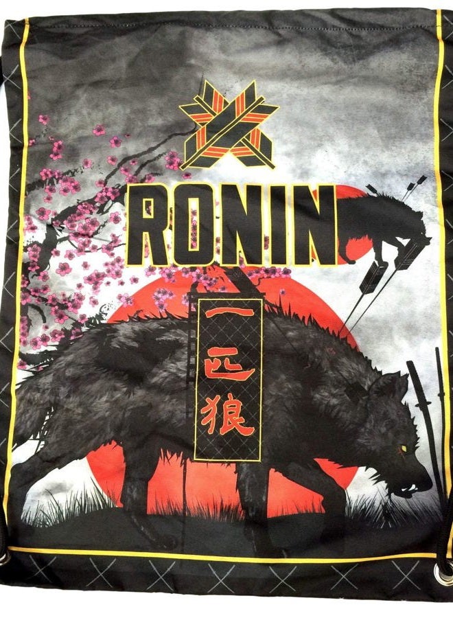 Ronin Brand Gi Bag - Perfect to Store Judo, Taekwondo, BJJ or Karate Uniforms Capacity Gi Bag - Lone Wolf Design by - Image 1