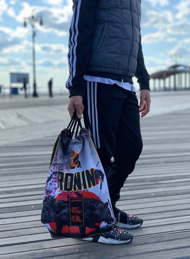 Ronin Brand Gi Bag - Perfect to Store Judo, Taekwondo, BJJ or Karate Uniforms Capacity Gi Bag - Lone Wolf Design by - Image 5