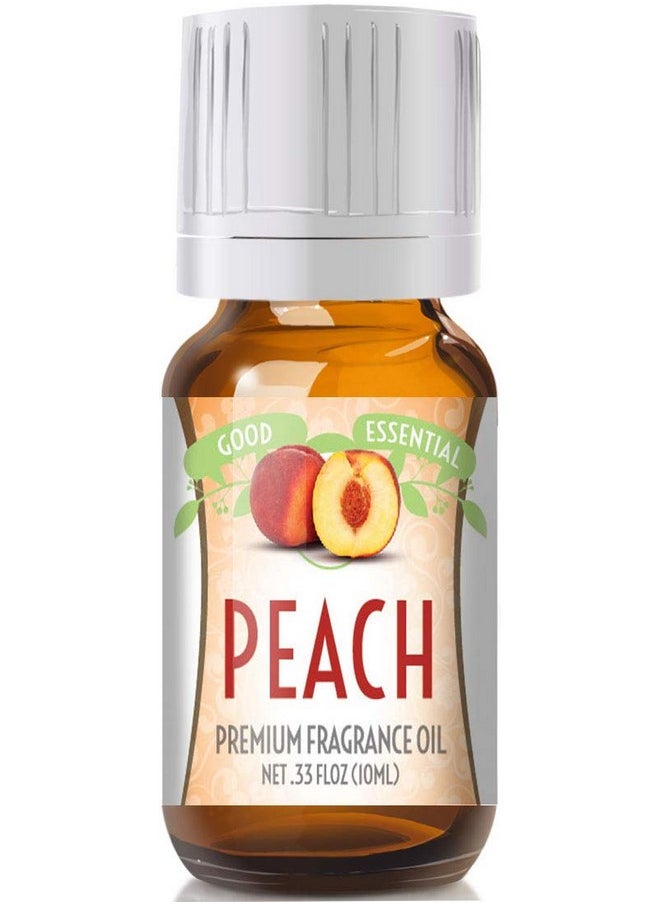 good essential - Good Essential - Professional Peach Fragrance Oil 10ml for Diffuser, Candles, Soaps, Lotions, Perfume 0.33 fl oz - Image 1