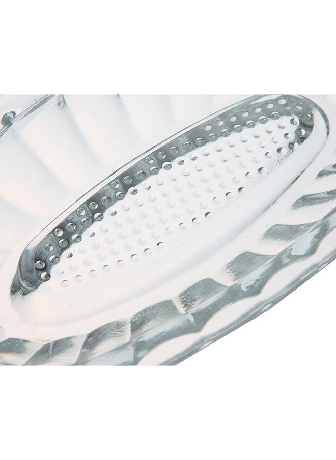 Glass Grater for Healthy Food Prep - Retains Nutrients & Vitamins, Pediatrician - Recommended for Baby Feeding, Dishwasher Safe & Durable, Versatile Cheese, Vegetable & Fruit Grater - Professional