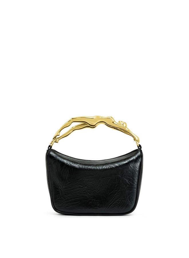 جي دبليو بي حقيبة يد نسائية من JW PEI طراز جيني بمقبض على شكل إنسان - أسود - Image 5