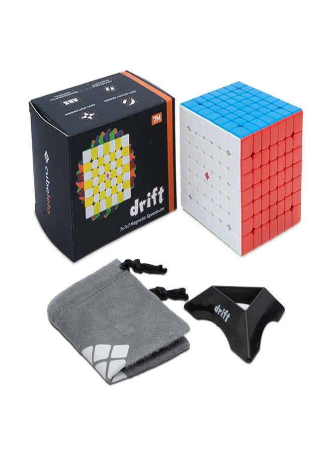 Cubelelo Drift 7M 7x7 Magnetic Speedcube Magic Puzzle for Kids & Adults Speedy Stress Buster Brainstorming Cube - Image 1