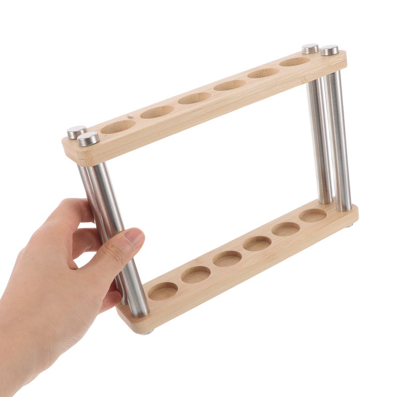 2pcs Incense Holder Incense Burner Incense Stick Holder Lab Tube Storage Ideal For Yoga Relaxation And Home Decoration Beige - Image 3