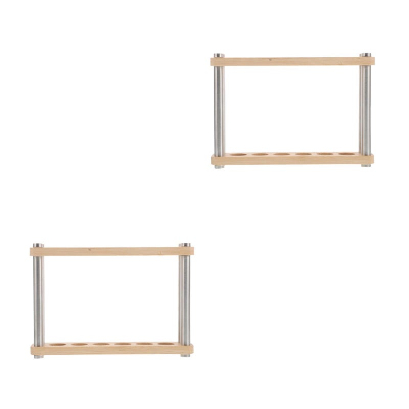 2pcs Incense Holder Incense Burner Incense Stick Holder Lab Tube Storage Ideal For Yoga Relaxation And Home Decoration Beige - Image 1
