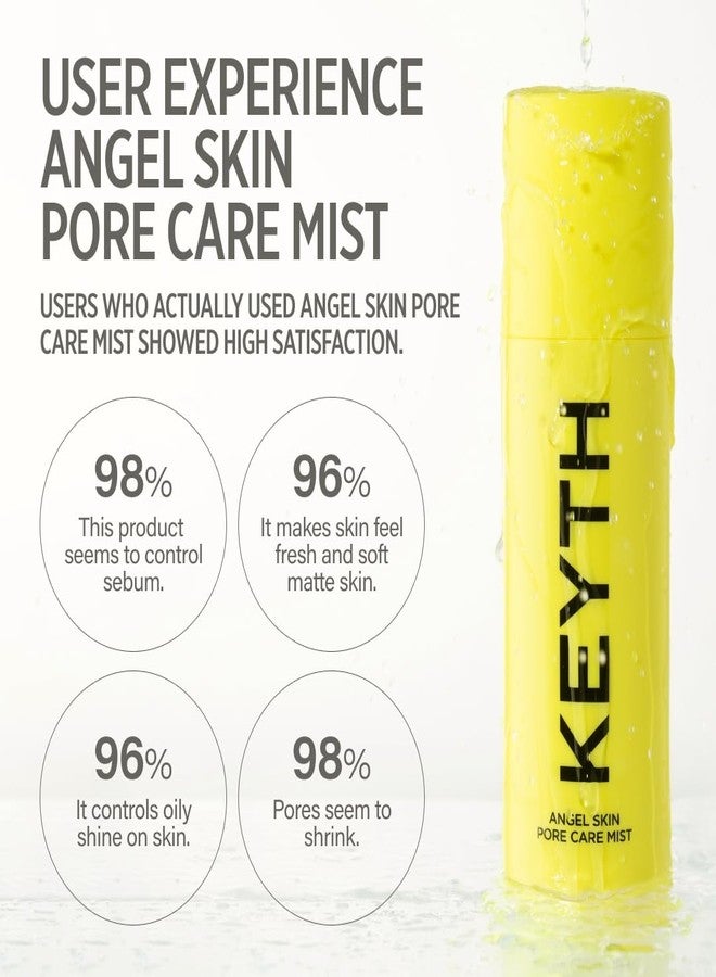 كيث بخاخ كيث أنجل للعناية بمسام البشرة (150 مل، 5.07 أونصة سائلة) / للتحكم في إفراز الدهون، وشد المسام، وتحسين مظهر التجاعيد، يحتوي على إسترات الأفوكادو ومستخلص نبات أورثوسيفون ستامينيوس - Image 4