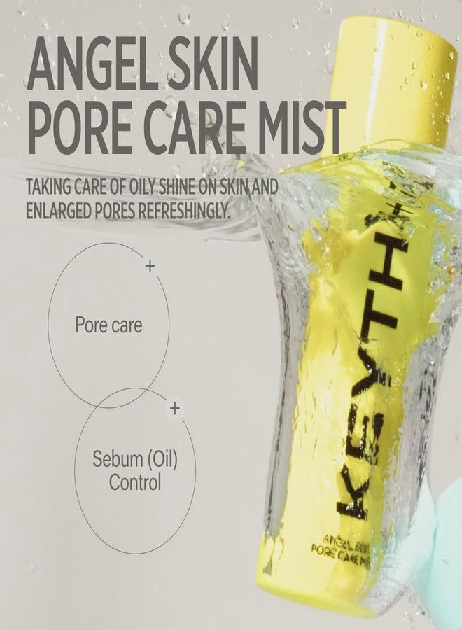 كيث بخاخ كيث أنجل للعناية بمسام البشرة (150 مل، 5.07 أونصة سائلة) / للتحكم في إفراز الدهون، وشد المسام، وتحسين مظهر التجاعيد، يحتوي على إسترات الأفوكادو ومستخلص نبات أورثوسيفون ستامينيوس - Image 3