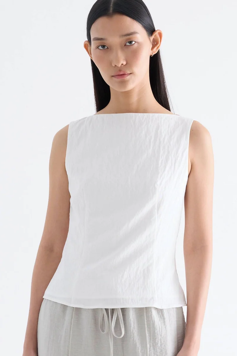 ذا اديتورز ماركت Afina Boat-Neck Top