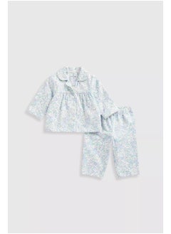 mothercare بيجامات أطفال منسوجة بنقشة الزهور  - Image 1