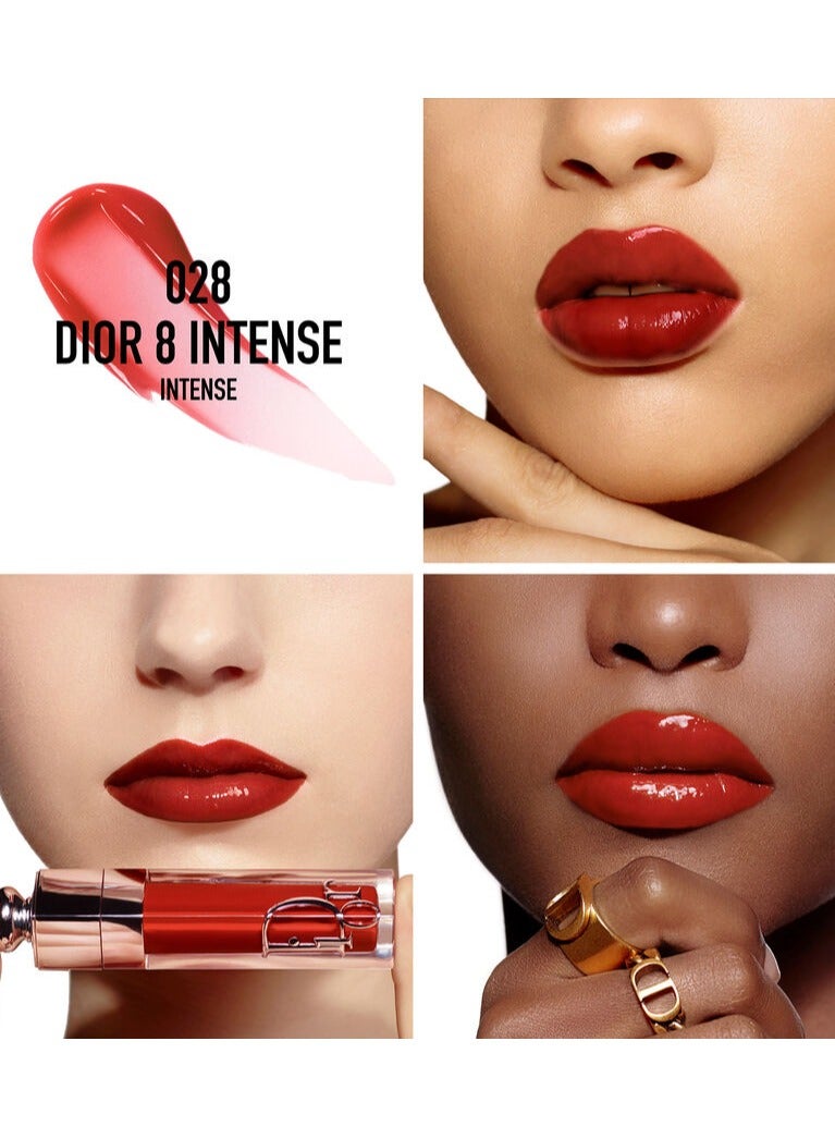 Dior Addict Lip Maximizer Plumping Gloss - Instant And Long-Term Volume Effect-028 Dior Intense 8 - Image 3