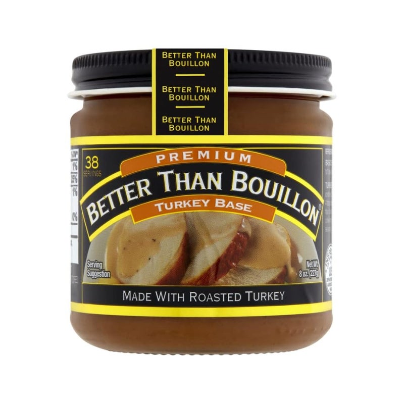 Better Than Bouillon Premium Turkey Base, Made with Roasted Turkey, 38 Servings Per Jar (8 Ounce (Pack of 6)) - Image 2
