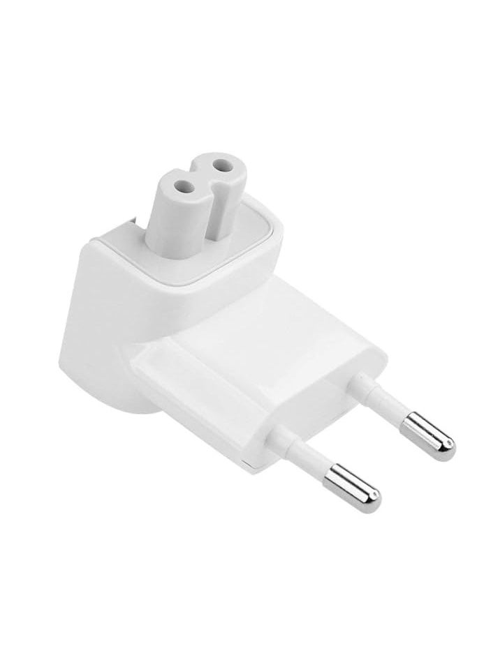 JSBazar Mac AC Wall Adapter Plug Duckhead EU Wall Charger AC Cord EU Standard Duck Head for MacBook Mac iBook/iPhone/iPod AC Power Adapter Brick  - Image 1