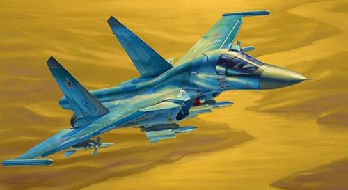 Hobby Boss 148 Hobby Boss Su34 Fullback Fighter Bomber Plastic Model Kit - Image 1