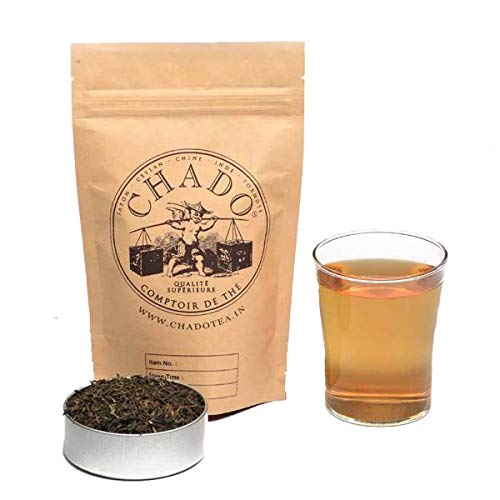 Chado Tea Goomtee Darjeeling First Flush FTGFOP1 (50 g) |Makes 15 Cups|1 Infused|Loose Leaf Tea|Fresh Black Tea - Image 2