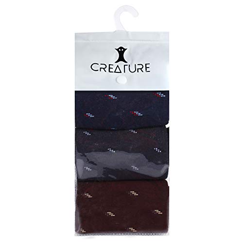 CREATURE Men's Cotton Socks (SCS-903_Multicolored_Medium) - Image 5