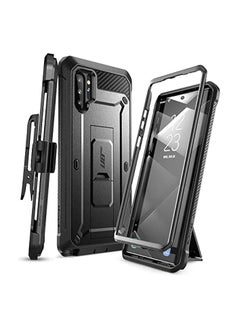 SUPCASE Unicorn Beetle Pro Series Case Designed For Galaxy Note 10 Plus/Note 10 Plus 5G (2019 Release), Full-Body Rugged Holster & Kickstand Without Built-in Screen Protector - Black