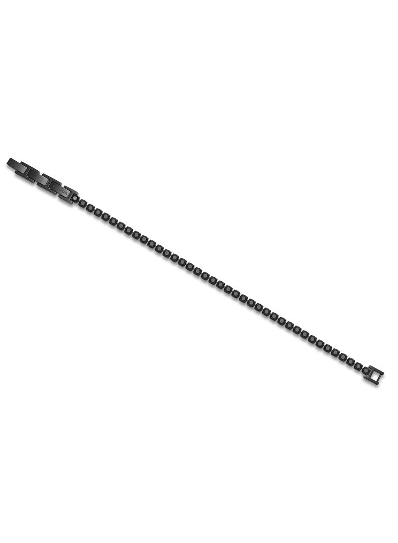 POLICE Flash Ion Plated Black Stainless Steel Gents BraceletPEAGB0038905  - Image 3