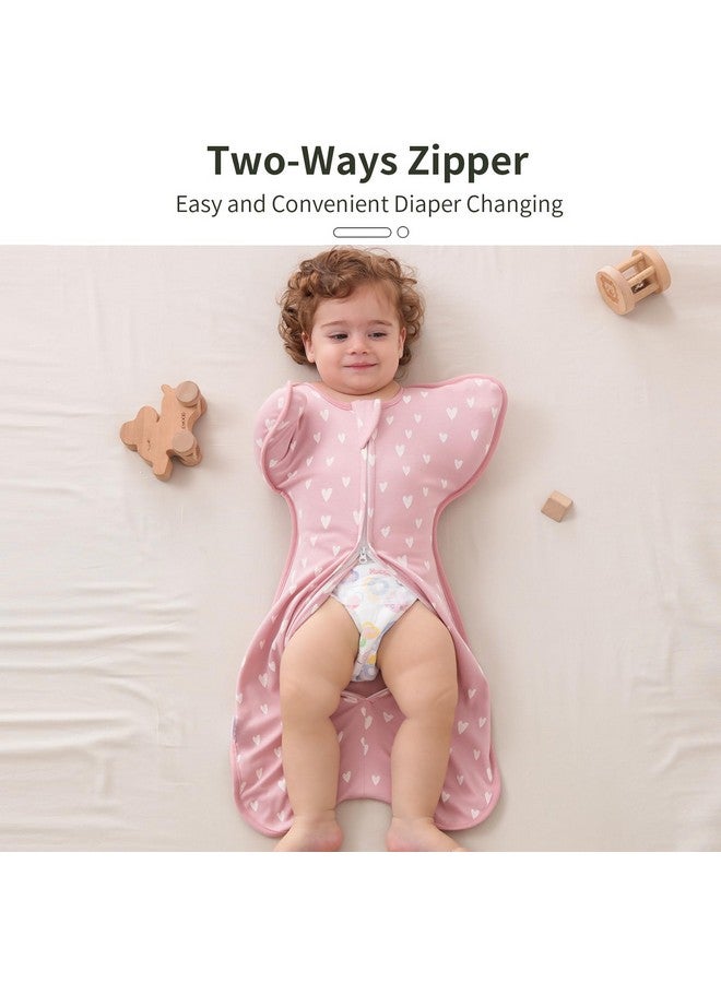 insular Swaddle Blanket with 2-Way Zipper for Newborn Baby (Blue Raindrop, Medium (3-6 Month)) - Image 5