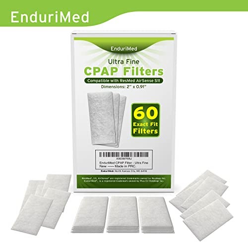 EnduriMed Premium CPAP Filters - Compatible with Resmed Airsense 11 Series - Ultra Fine Disposable Replacement Filters for CPAP Machines - 60 Filters - Image 3