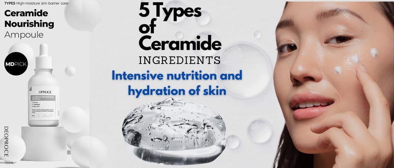 Deoproce Sheer Ceramide Nourishing Intensive Ampoule w/ 5 types of Ceramide Ingredients restore skin's natural barrier, Improve cell structure and even skintone Korean Skincare 3.4 Fl oz - Image 5