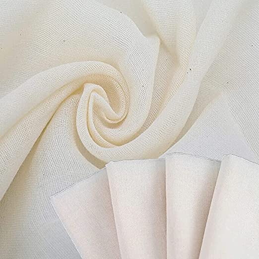 SONU COMMERICAL SONU COMMERICAL Muslin Cheesecloth for Making Paneer SproutsSauces for Filter Almond Milk Hung Curd Cloth  - Image 3