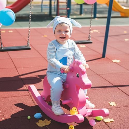 DNOMAID YZARC My 1st Easter Baby Boy Outfit Stripe Long Sleeve Romper Bunny Embroidered Overalls Pants Hat Set 3Pcs Clothes (Light Blue, 0-3 Months) - Image 3