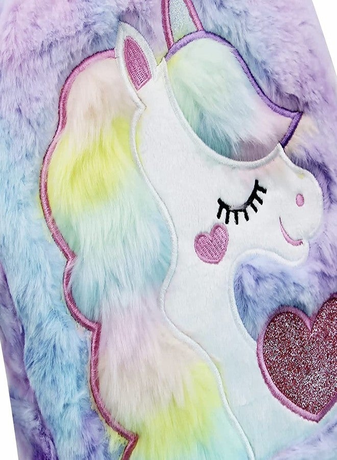 Flywind Cute Unicorn Backpack || Daypack Rainbow Backbag || Schoolbags for Girls Kids || School Picnic Kids Cartoon Backpack || Adjustable Shoulder(Multi) - Image 3