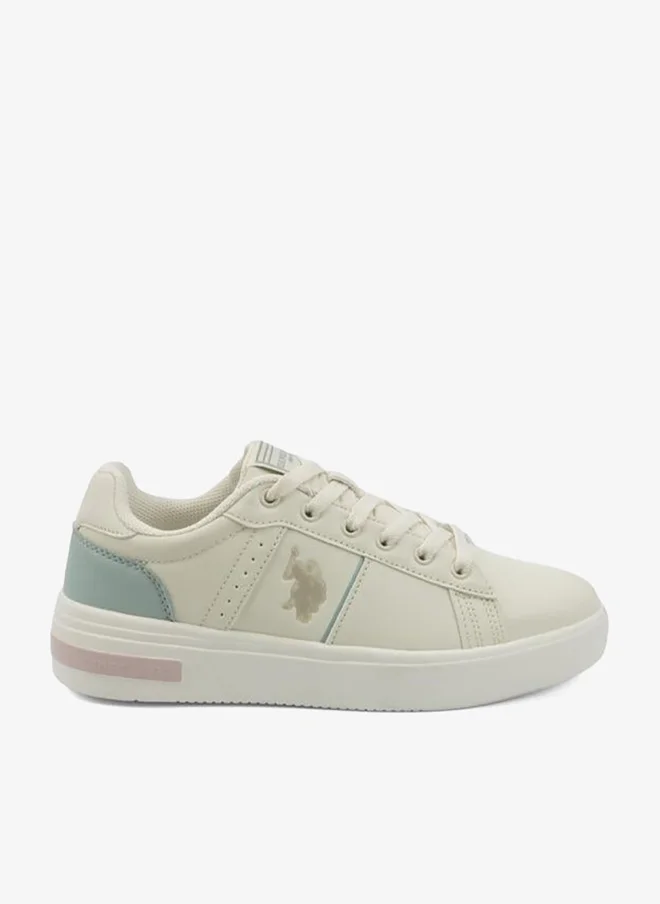 Women Lace-Up Ankle Sneakers