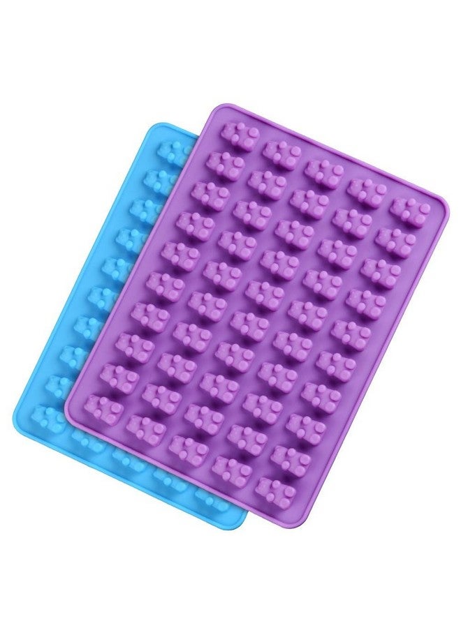 CAKETIME Gummy Molds Bear Candy Silicone - Mini Size Chocolate Gummy Molds with 2 Droppers Nonstick Food Grade Silicone Pack of 4 - Image 4