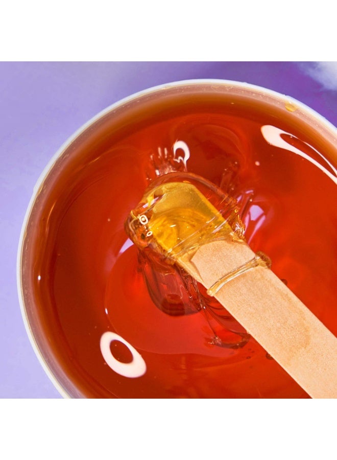 mylee Premium Salon Quality Disposable Wooden Spatulas for Waxing Pack of 100 Hygenic and Suitable for Warm and Hot Waxes - Image 3