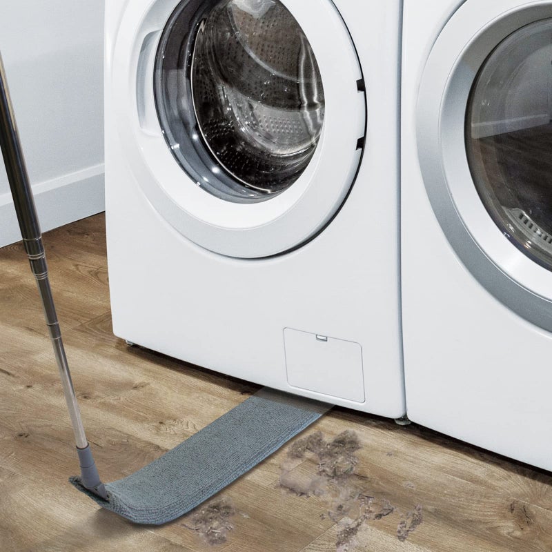 ELEANRA Retractable Gap Dust Cleaner with Extension Pole, Cleaning Tools with 3 Microfiber Dusting Cloths, Extendable Long Handle Duster for Cleaning Under Refrigerator Furniture Appliance - Image 4