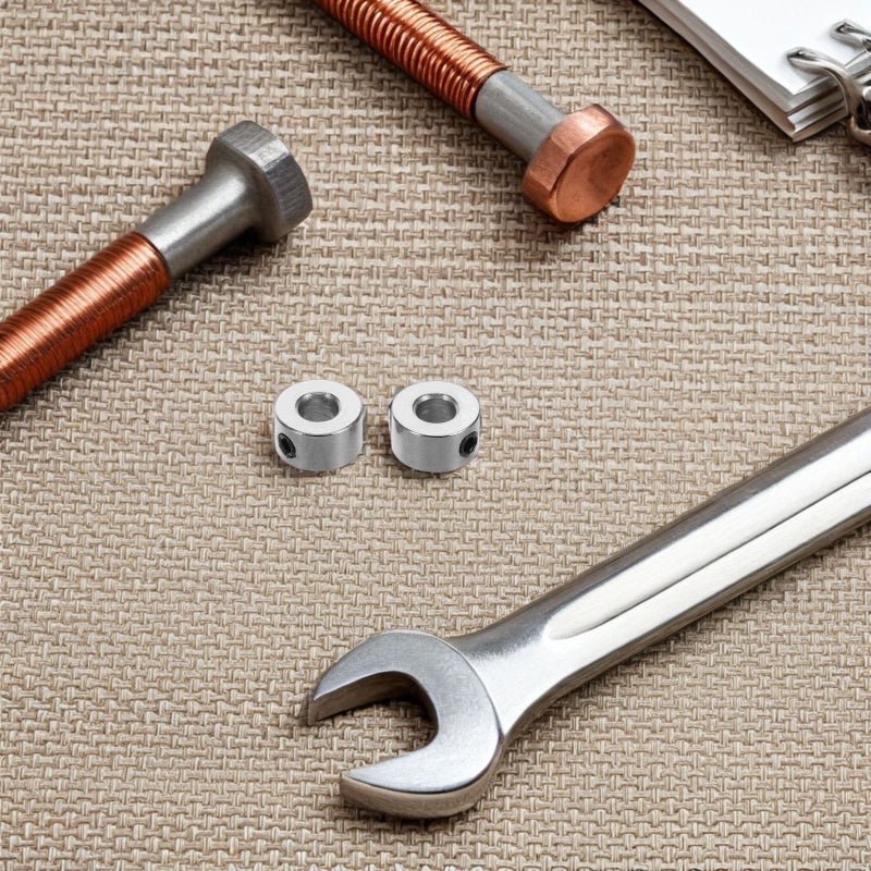1 Set Of Metal Bore Drill Stop Metal Shaft Car Versatile Shaft Fixed Easy Installation For Mechanical Car Equipment - Image 5