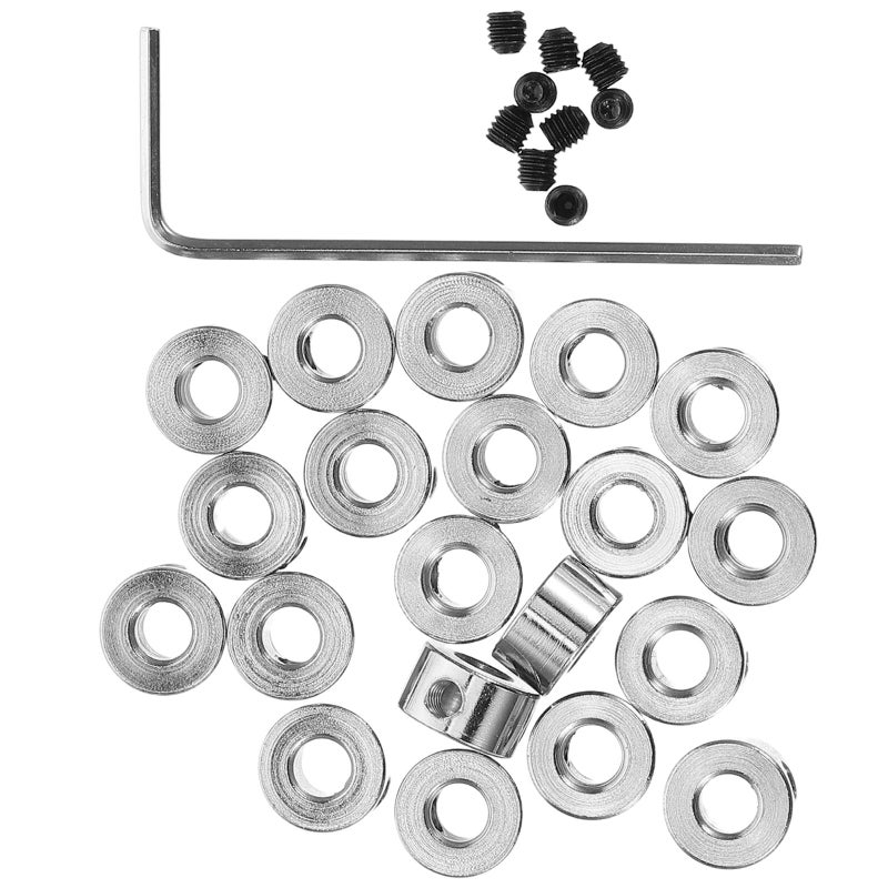 1 Set Of Metal Bore Drill Stop Metal Shaft Car Versatile Shaft Fixed Easy Installation For Mechanical Car Equipment - Image 1
