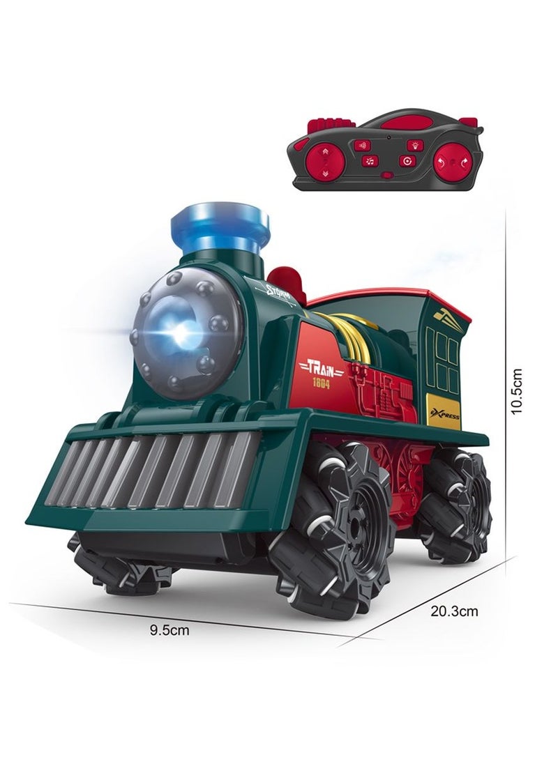 Generic Electric Spray Train Remote Control Stunt Car RC Vehicle 2.4G  - Image 3