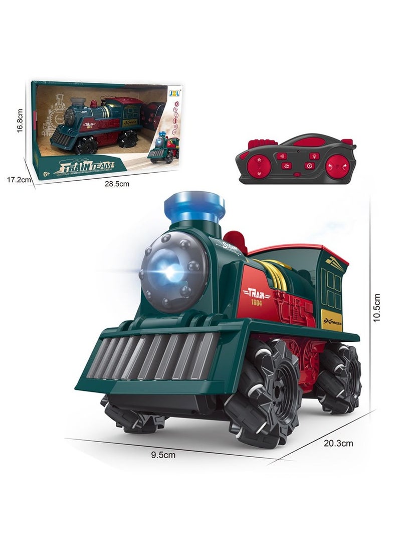 Generic Electric Spray Train Remote Control Stunt Car RC Vehicle 2.4G  - Image 4