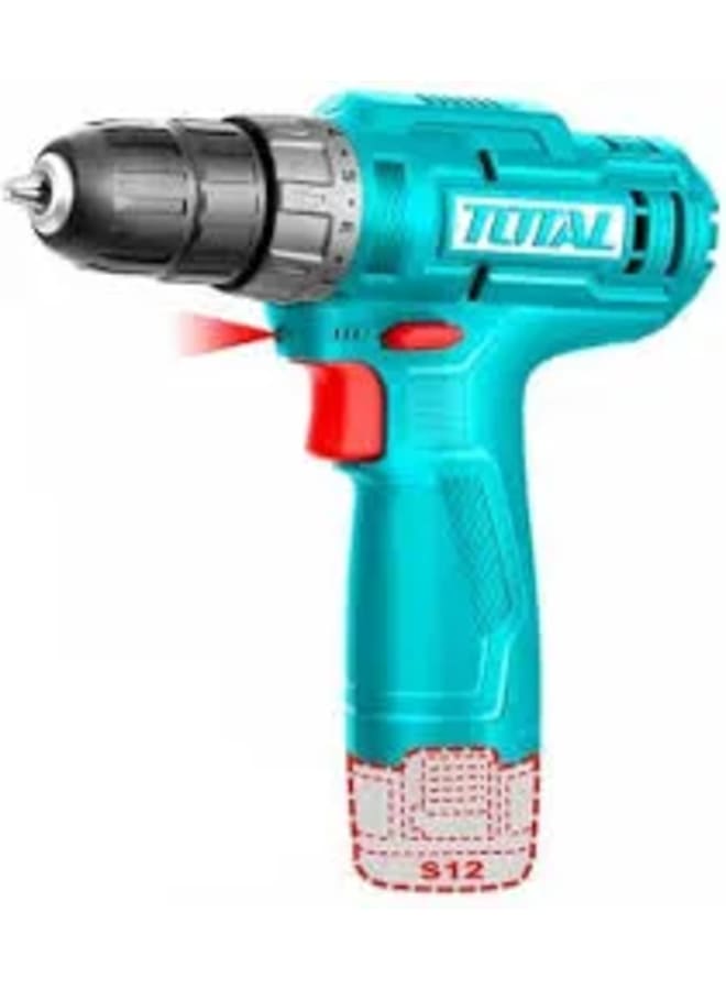 TOTAL Drill 12 Volt with 1 Type-C Battery - Image 1