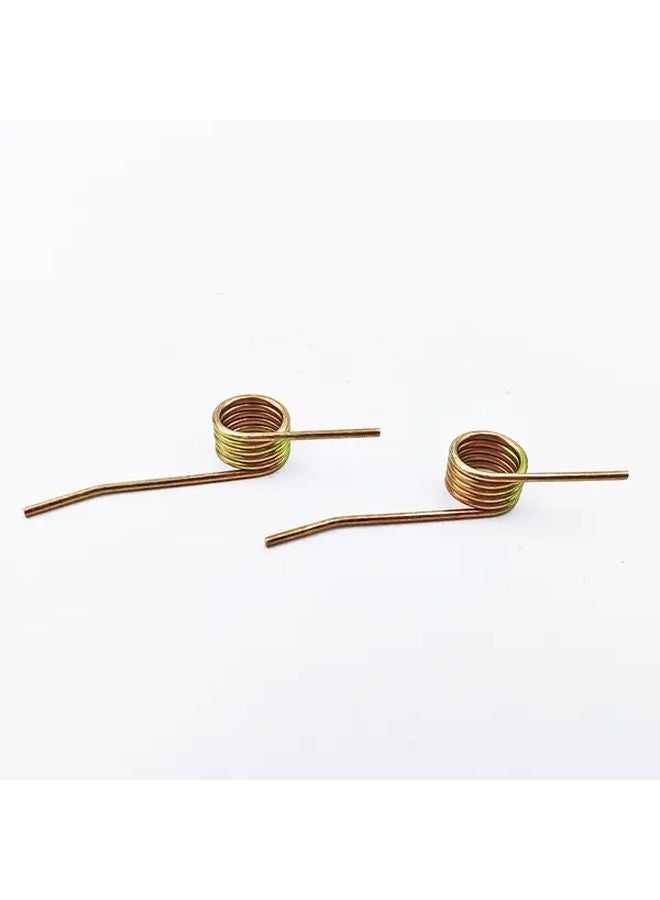 2Pcs Carbon Steel Torsion Spring 1mm x 8 8mm Durable For Agricultural Tools Repair - Image 1