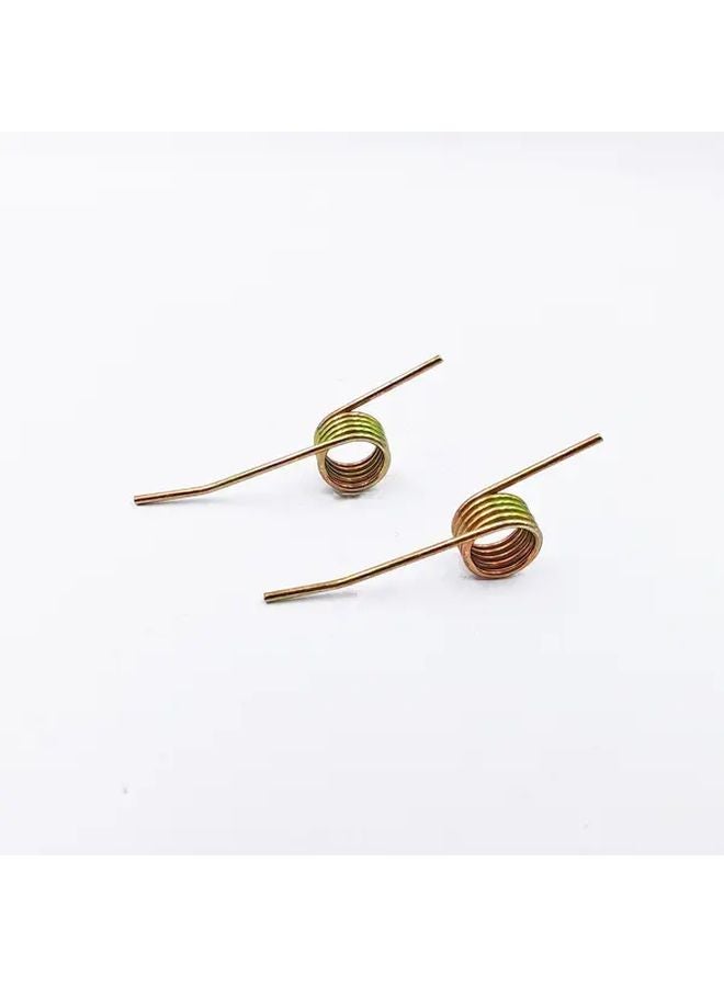 2Pcs Carbon Steel Torsion Spring 1mm x 8 8mm Durable For Agricultural Tools Repair - Image 3