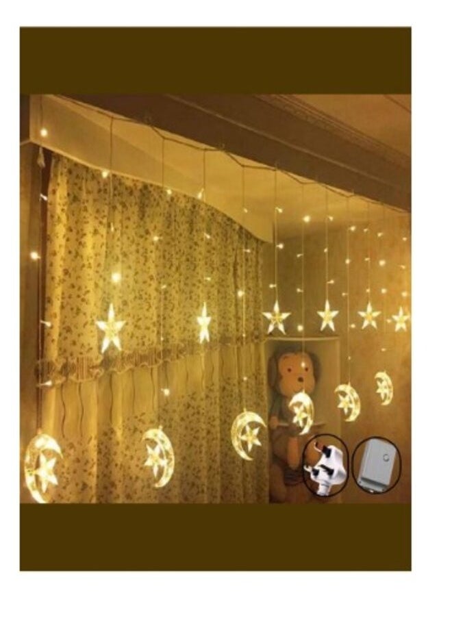 Generic - Ramadan Decorations Half Moon Star LED String Lights For Home, Party Event 2.5 Meter - Image 1