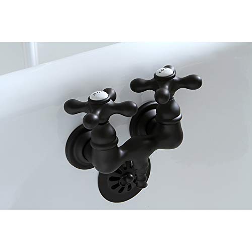 Kingston Brass CC37T5 Vintage Tub Faucet, 3-3/8-Inch Center, Oil Rubbed Bronze, Oil-Rubbed Bronze - Image 4