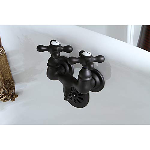 Kingston Brass CC37T5 Vintage Tub Faucet, 3-3/8-Inch Center, Oil Rubbed Bronze, Oil-Rubbed Bronze - Image 3