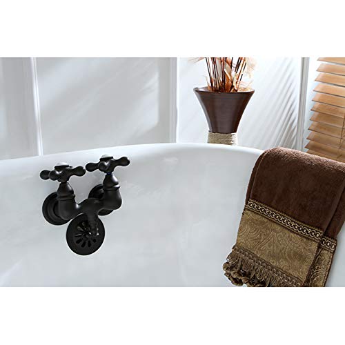 Kingston Brass CC37T5 Vintage Tub Faucet, 3-3/8-Inch Center, Oil Rubbed Bronze, Oil-Rubbed Bronze - Image 2