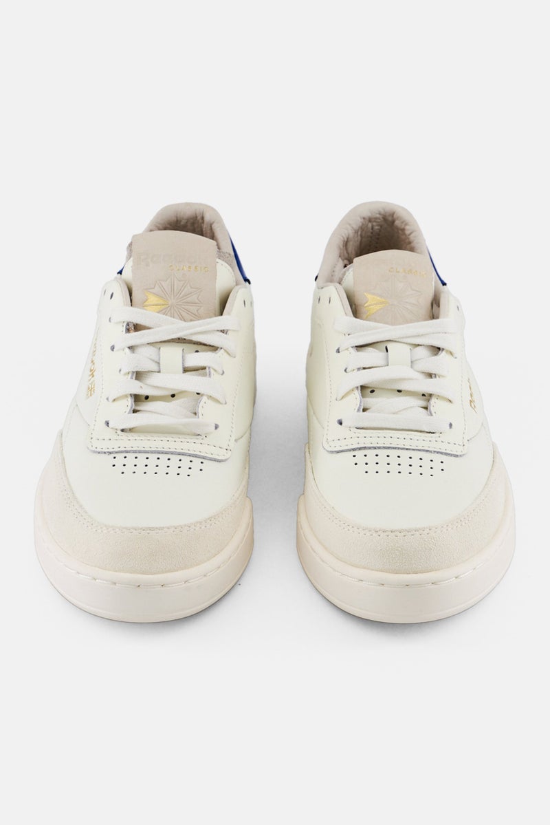 Reebok Women Club C clean Lace Up Outdoor Shoes , White  - Image 2