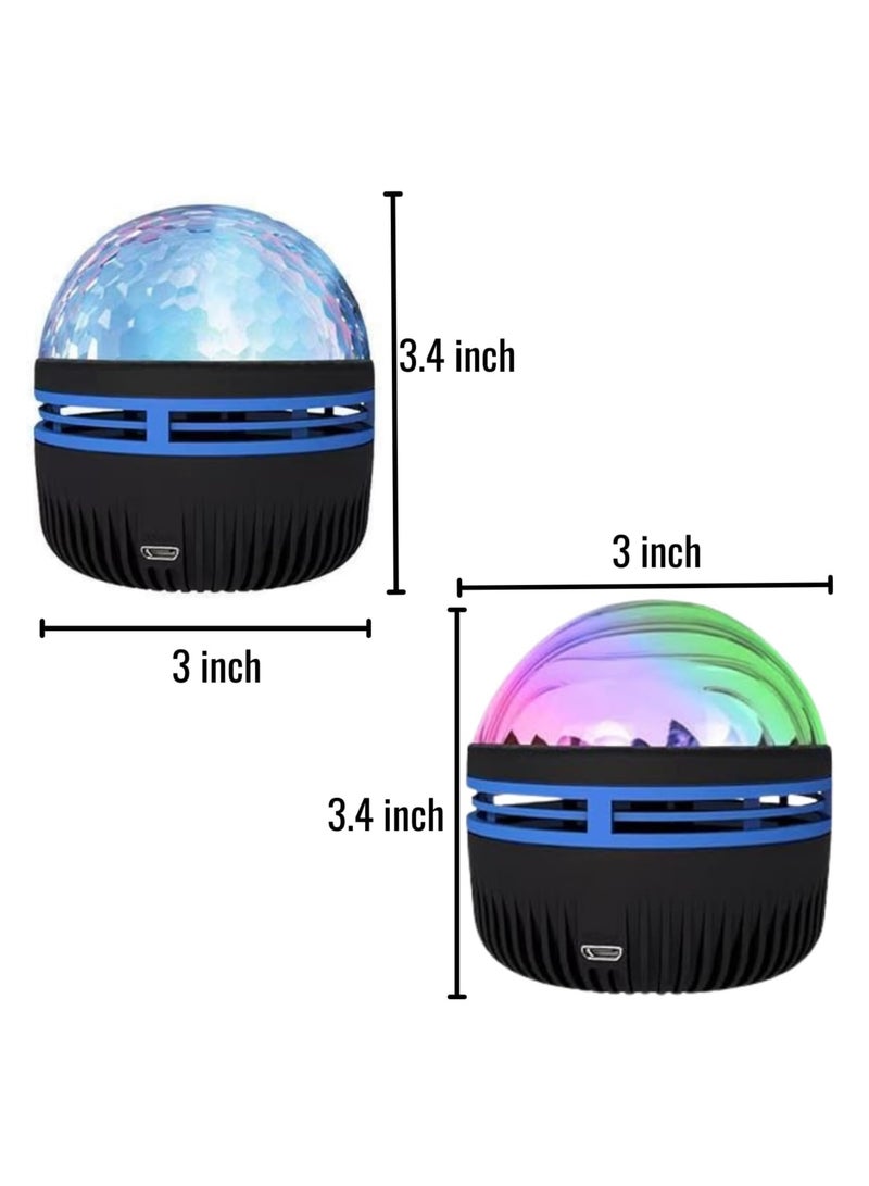 جهاز عرض الأضواء الشمالية، 7 تأثيرًا ضوئيًا، مناسب لغرفة النوم، والحفلات، والتأمل، والاسترخاء، وغرفة الألعاب، والمسرح المنزلي، والهدايا. مع جهاز التحكم عن بعد - Image 4