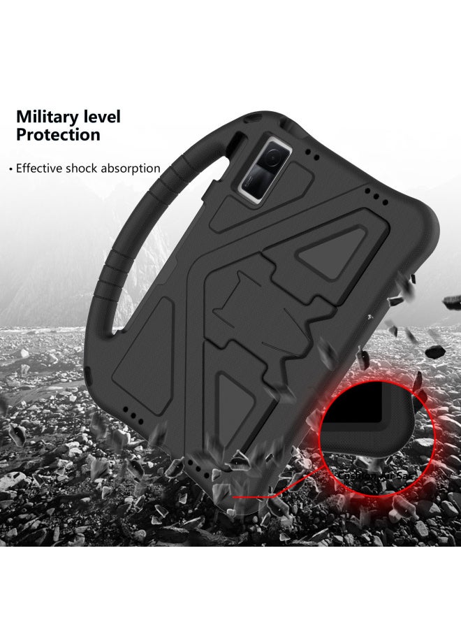 For Huawei Matepad SE 11 Protective Case Pro12.6 Children's Drop-resistant Case Glory X8A Bracket Case-Color:Rose Red-Applicable Model:Honor Honor Honor V6/ Tab Lte V7 (2024)