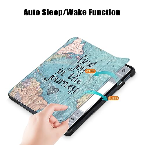 MOCA Case for Xiaomi Pad 6 11 inch,Slim Stand Hard Back Shell Protective Smart Cover for Xiaomi Pad 6/Pad 6 Pro 11" 2023 Case with Auto Wake/Sleep Function (Find Joy) - Image 3