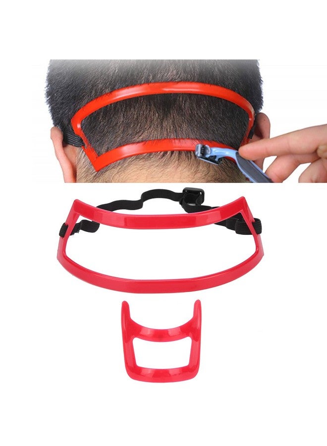 Betued Beard Neckline Shaving Template Set Goatee Outliner And Neckline Shaving Tool Hair Cut Guide Self‑Haircut Trimming Tools For Man - Image 3