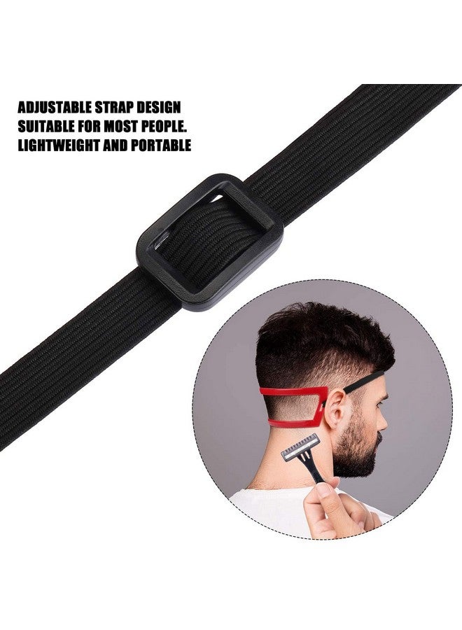 Betued Beard Neckline Shaving Template Set Goatee Outliner And Neckline Shaving Tool Hair Cut Guide Self‑Haircut Trimming Tools For Man - Image 5