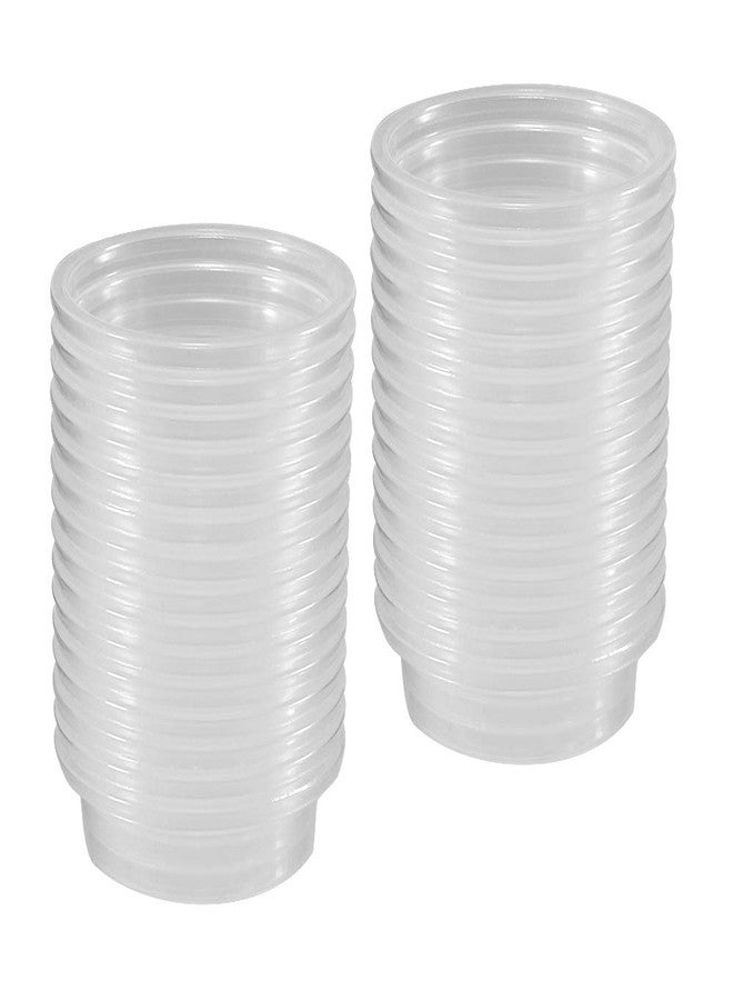 YOGURTCK 100pcs Crested Gecko Feeding Cups Reptile Feeder Bowls for Putting in Water and Food, Fit Lizard and Other Small Animals Pet Supplies 0.5oz - Image 1